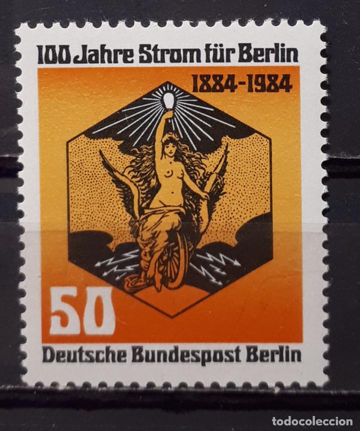 Sellos: BERL&Iacute;N. A&ntilde;o 1984** Yvert.- 681 - Foto 1