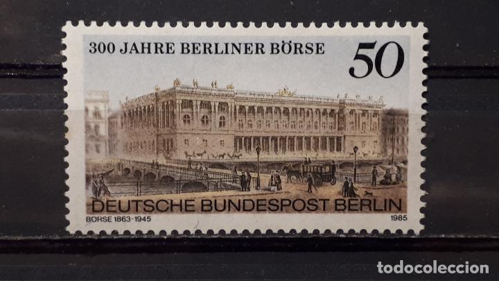 Sellos: BERL&Iacute;N. A&ntilde;o 1985** Yvert.- 701 - Foto 1