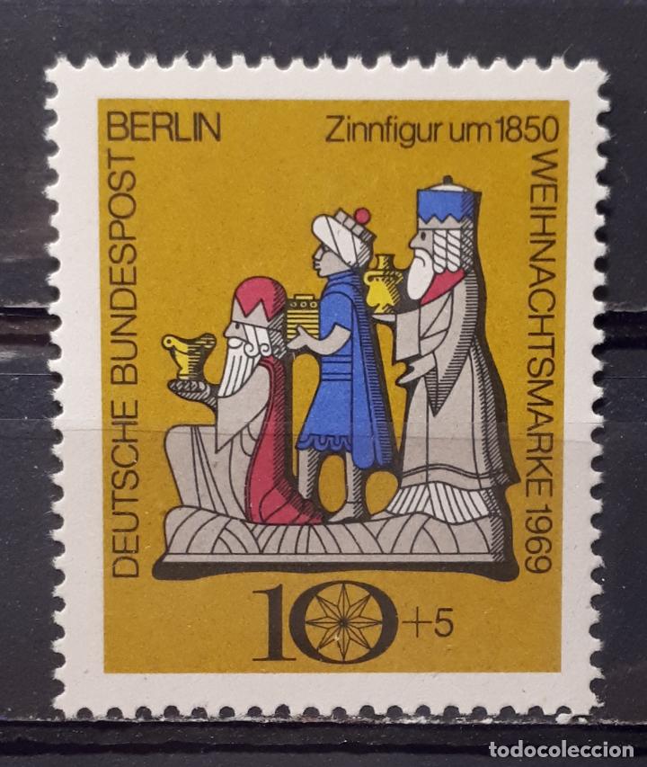 Sellos: BERL&Iacute;N. A&ntilde;o 1969** Yvert.- 327 - Foto 1