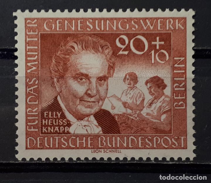 Sellos: BERL&Iacute;N. A&ntilde;o 1957** Yvert.- 158 - Foto 1