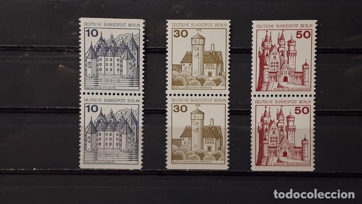 Sellos: BERL&Iacute;N. A&ntilde;o 1977** Yvert.- 496b/496Ab - Foto 1
