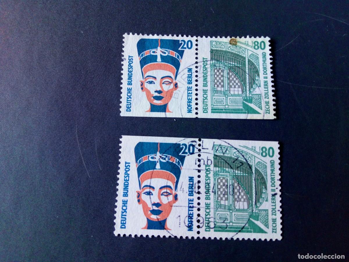 Briefmarken: ALEMANIA, REP&Uacute;BLICA FEDERAL, RFA, 1988, CARN&Eacute;, S/D SUPERIOR E INFERIOR