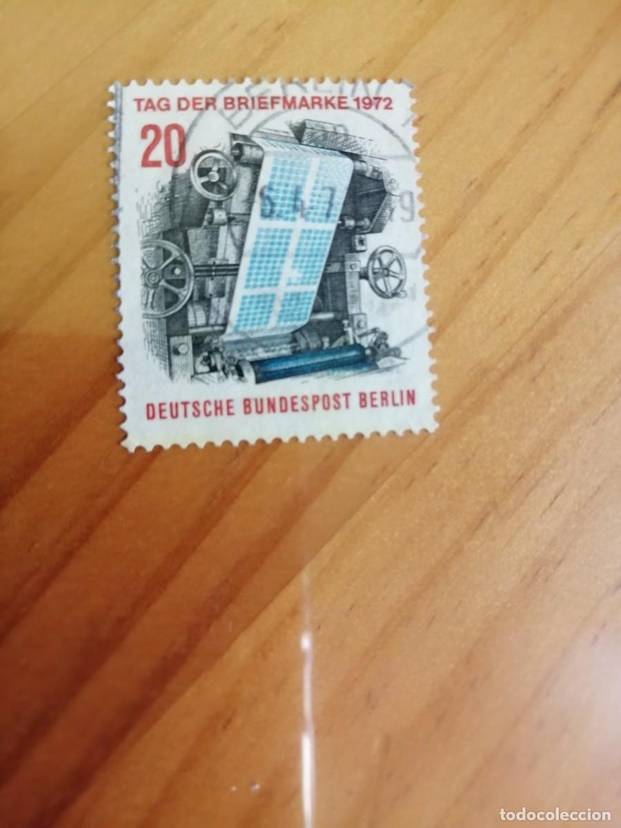Briefmarken: ALEMANIA - VALOR FACIAL 20 - D&Iacute;A DEL SELLO - MATASELLO DEL 77