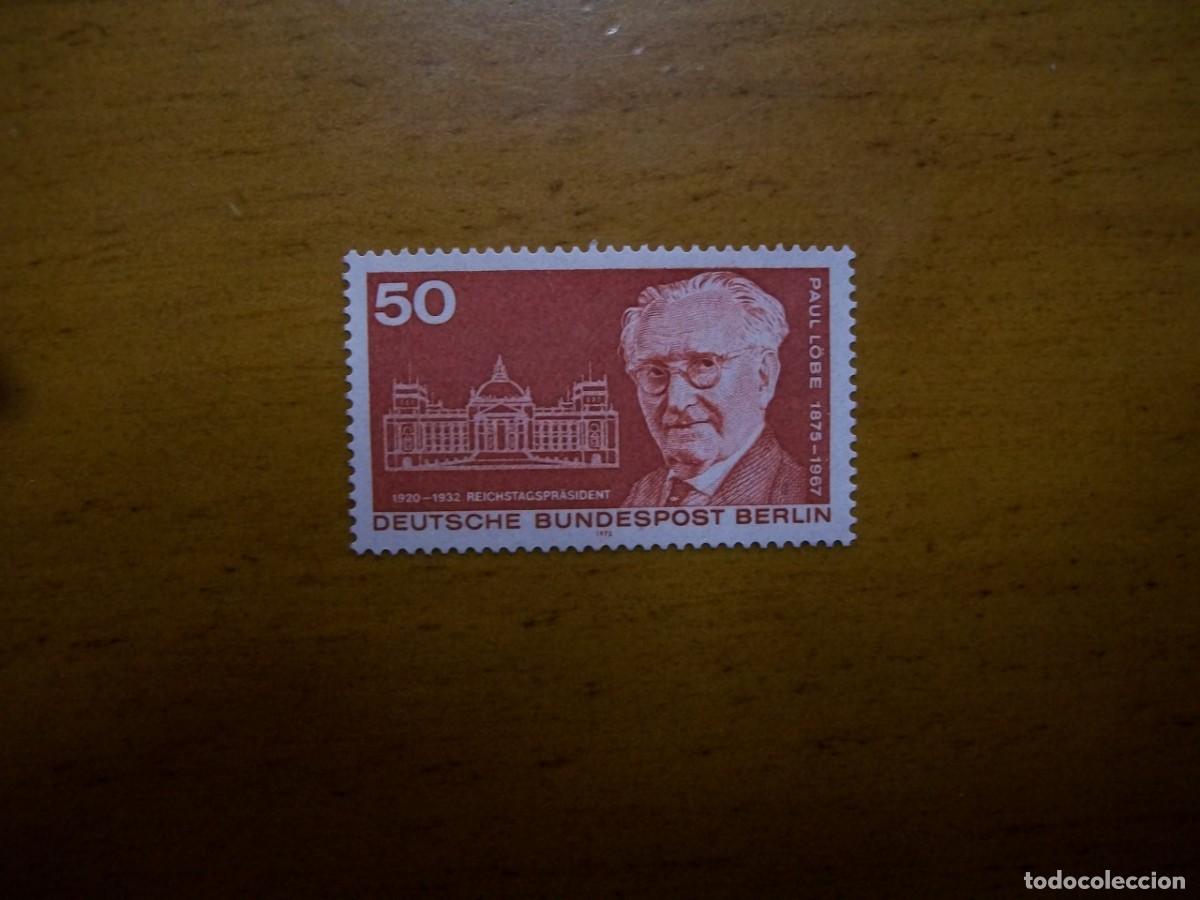 Sellos: AB/-ALEMANIA BERLIN-1975-Y&T 478 SERIE COMPLETA EN NUEVO(**MNH)