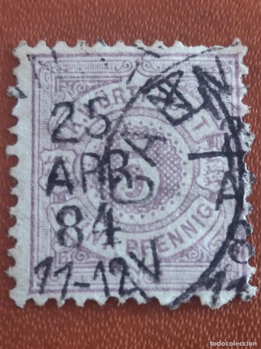 Sellos: 1875 Alemania Wurttemberg