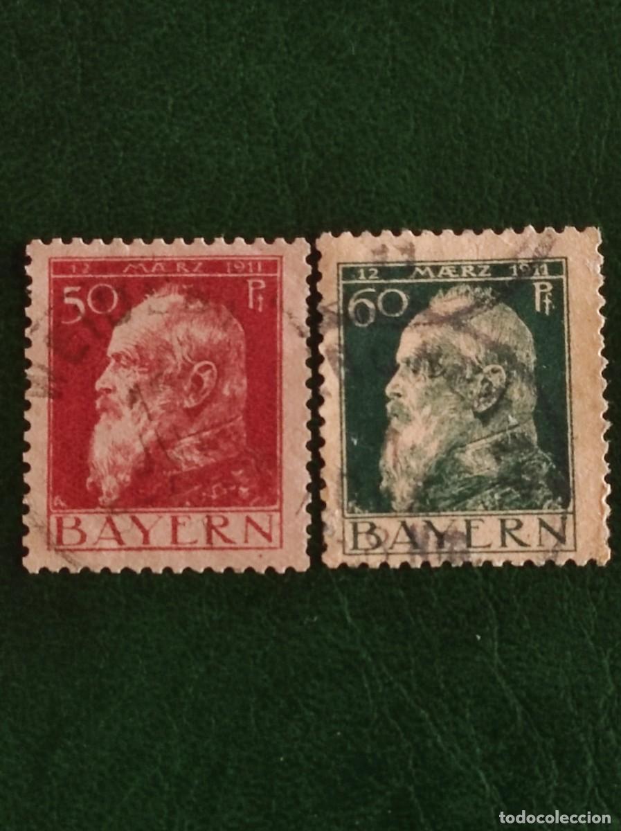 Sellos: 1911 Baviera Alemania - Foto 1
