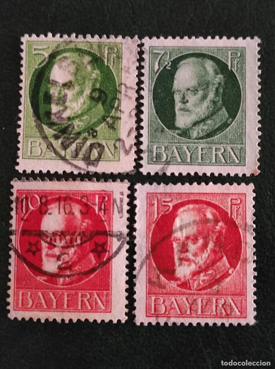 Sellos: 1916-1918 Baviera Alemania - Foto 1