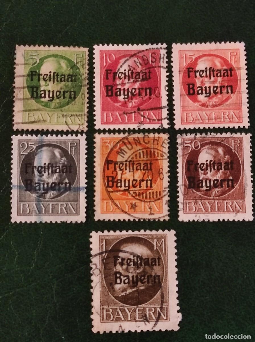 Sellos: 1919 Baviera Alemania - Foto 1
