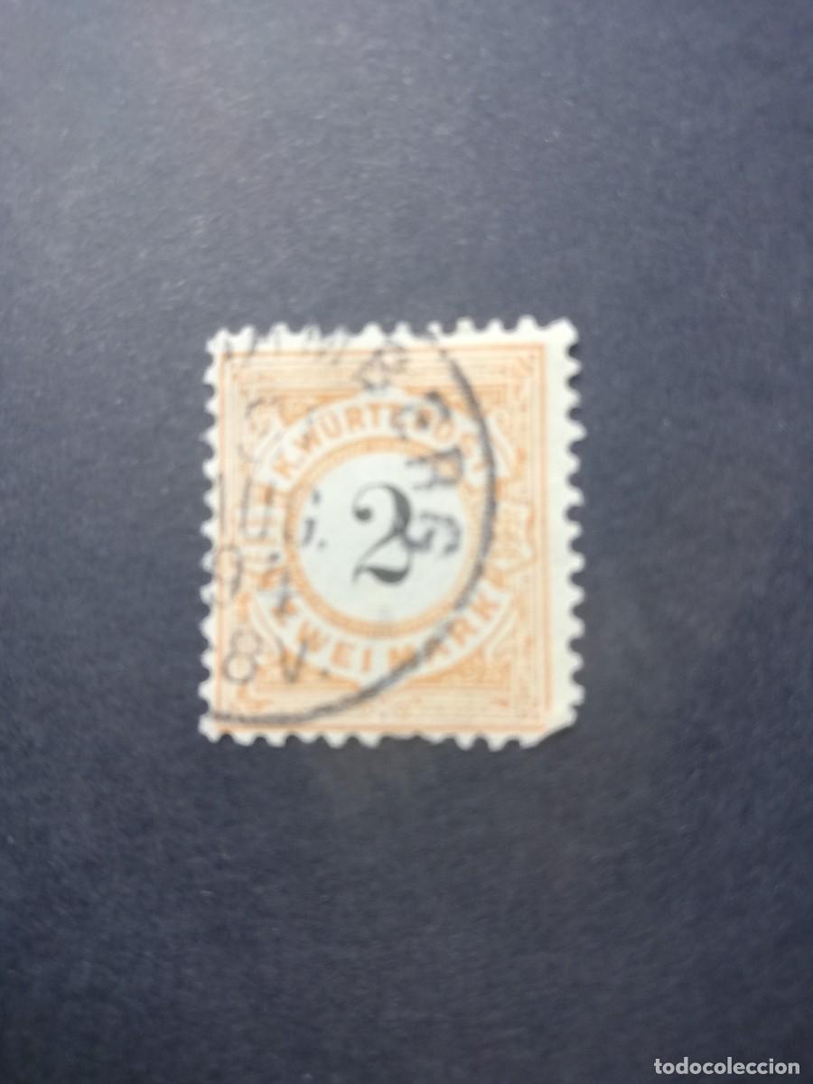 Stamps: ALEMANIA ESTADOS WURTTEMBURG A&Ntilde;O 1881