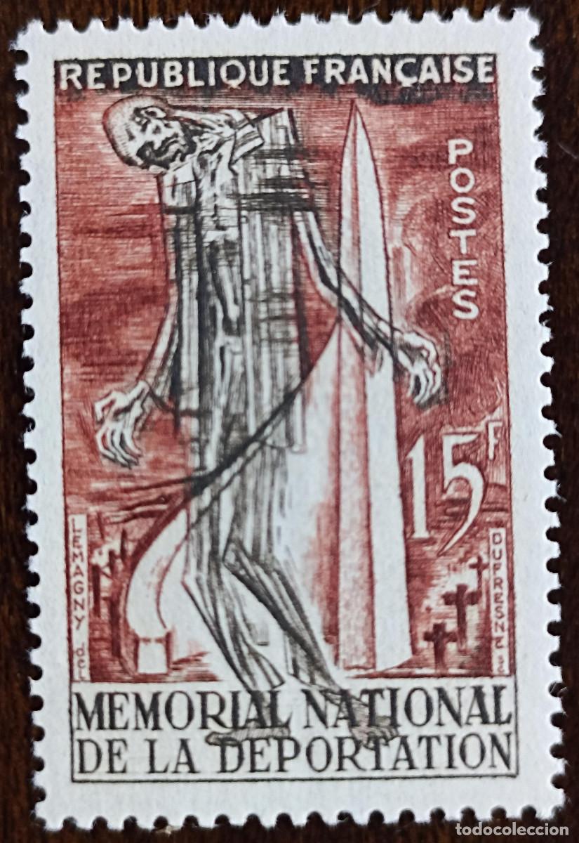 Francobolli: Sello memorial a la deportaci&oacute;n 1956