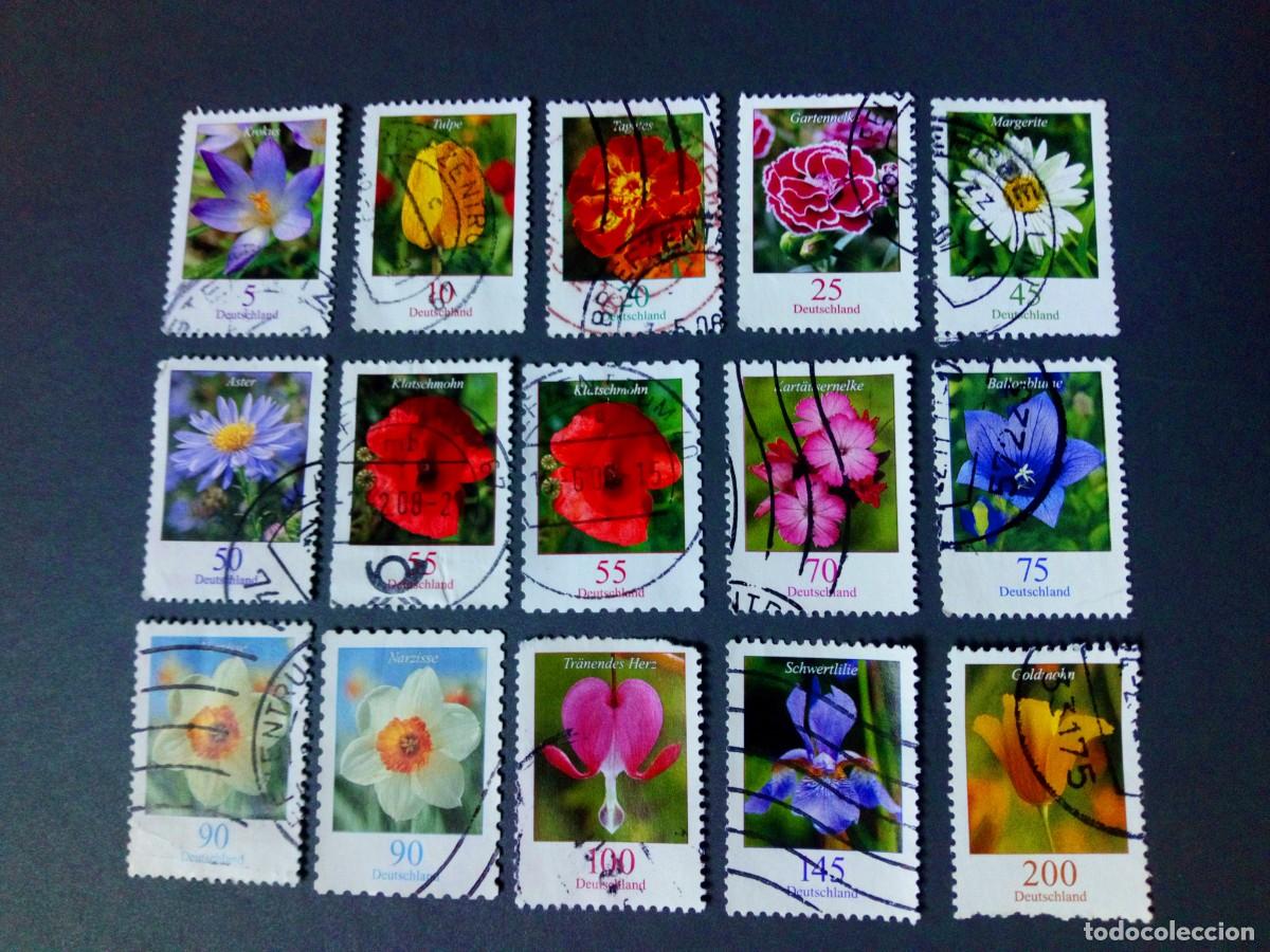 Sellos: ALEMANIA, FLORES - Foto 1