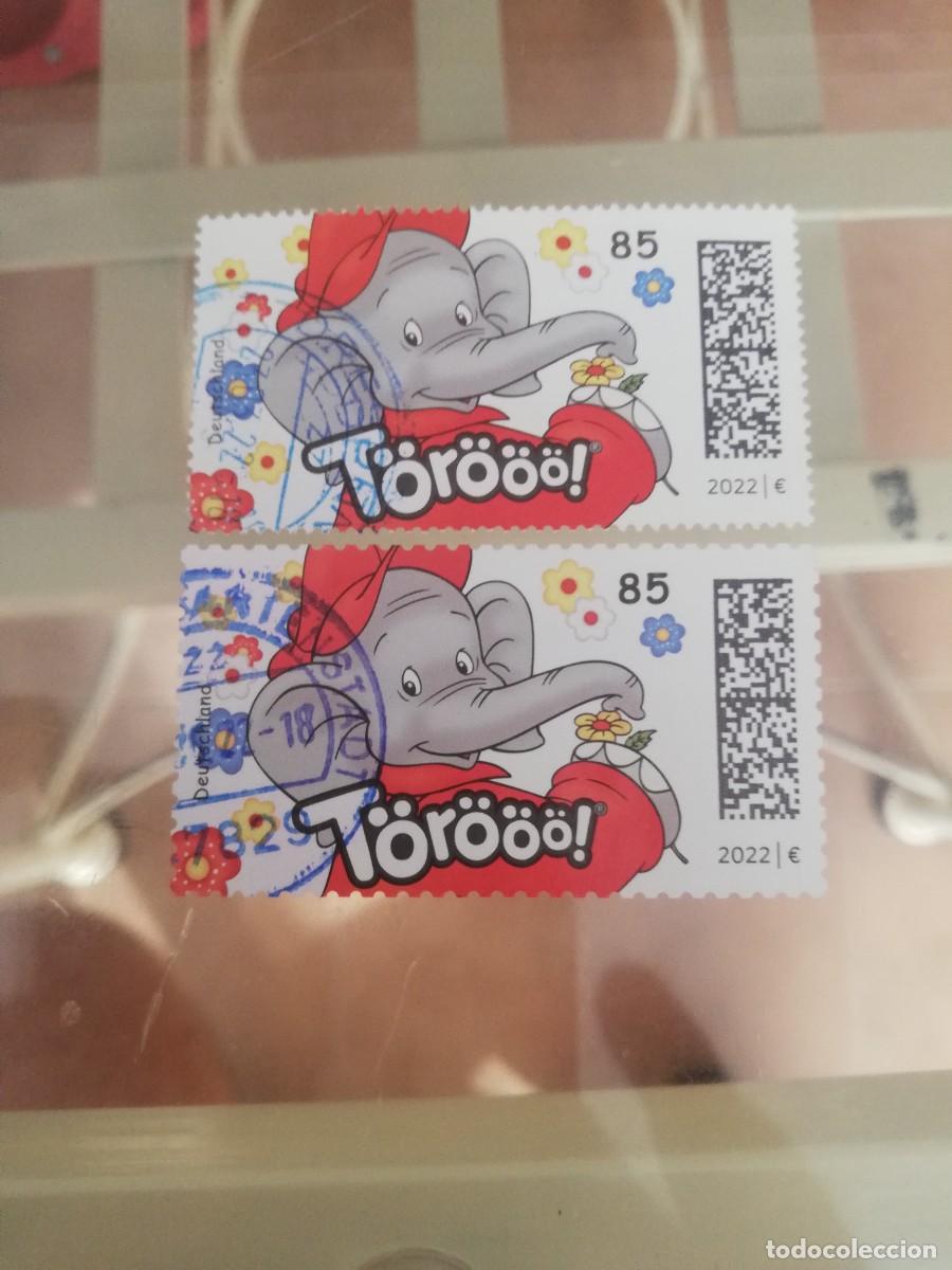 Timbres: REPUBLICA FEDERAL ALEMANA A&Ntilde;O 2022 YT 3452/3453