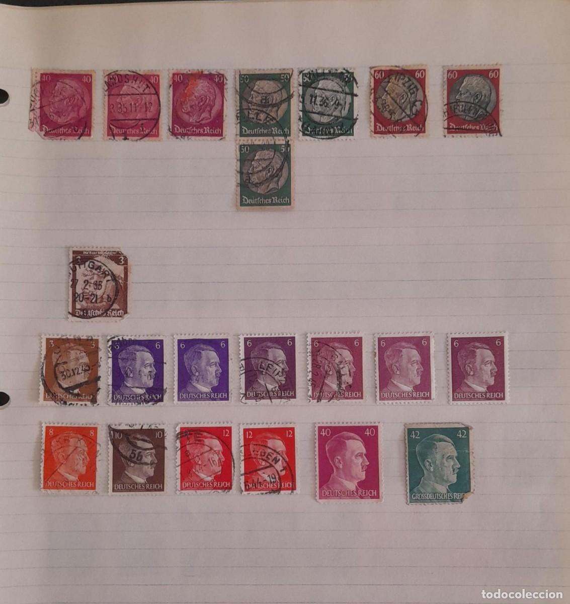Timbres: SL) LOT OF USED STAMPS AND MINT OF GERMANY, HITLER, EMPEROR
