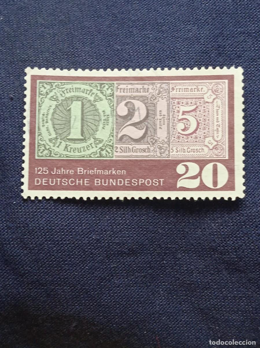 Briefmarken: SELLO DE ALEMANIA, 20 PF DEUTSCHE BUNDESPOST - 125 JAHRE BRIEFMARKEN 1965