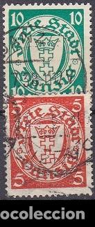 Sellos: LOTE de SELLOS ANTIGUOS de ALEMANIA - DANZIG - REICH ALEMAN