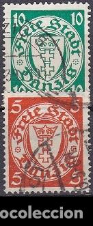 Sellos: LOTE de SELLOS ANTIGUOS de ALEMANIA - DANZIG - REICH ALEMAN
