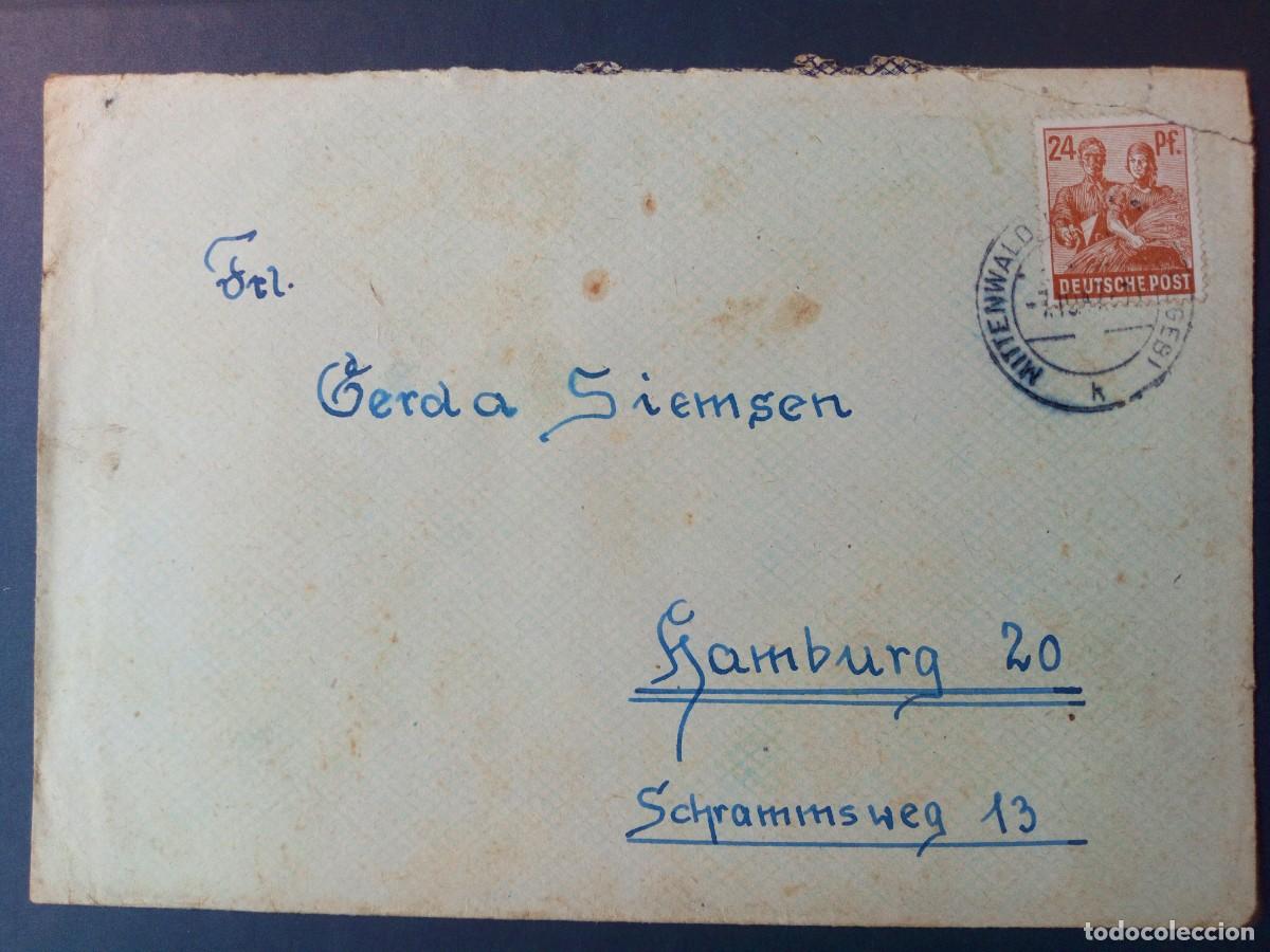 Sellos: ALEMANIA, BIZONA, 1946, MAT DE MITTENWALD