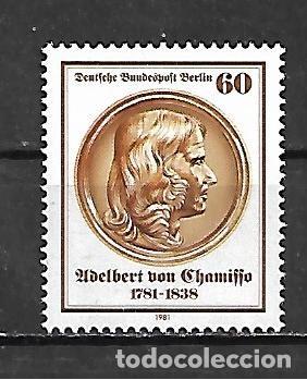 Sellos: 1981: Berlin &rdquo;Adelbert von Chamisso&rdquo; (MNH**) - Foto 1