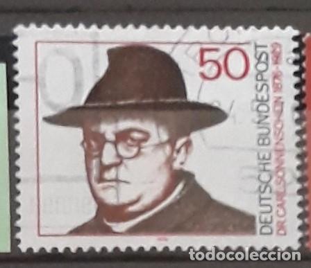 Stamps: Alemania RFA 1976 Usado Centenario del nacimiento del Dr. Carl Sonnenschein 1876-1929
