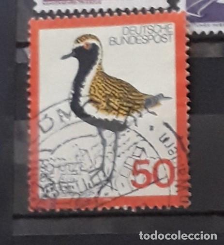 Stamps: Alemania RFA 1976 Usado Protecci&oacute;n de los p&aacute;jaros Fauna Aves