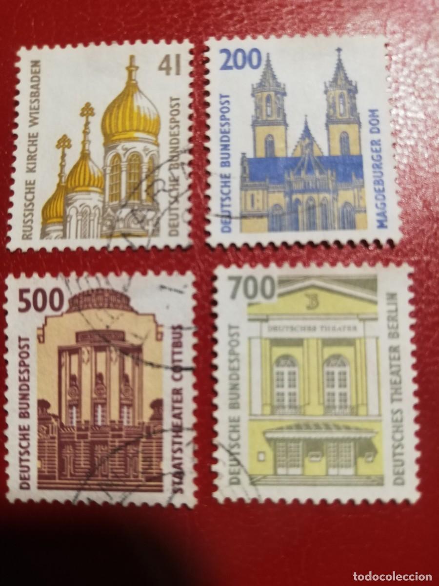 Timbres: REPUBLICA FEDERAL ALEMANA A&Ntilde;O 1993 YT del 1493 al 1496