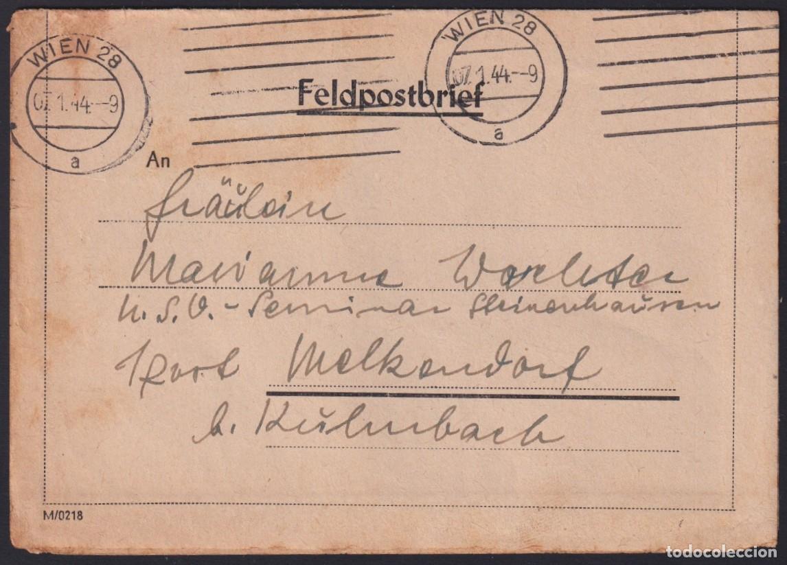 Briefmarken: Z358 AUSTRIA 1944 WWII GERMANY FELDPOST WIEN - KULUCBAC.