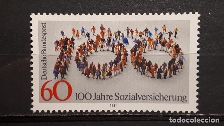 Sellos: ALEMANIA. A&Ntilde;O 1981 **. YVERT 949 - Foto 1