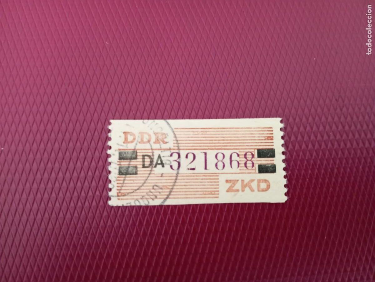 Briefmarken: ALEMANIA, REP&Uacute;BLICA DEMOCRATICA,RDA,DDR, SERVICIO, 1959, ROSTOCK MICHEL 25 DA