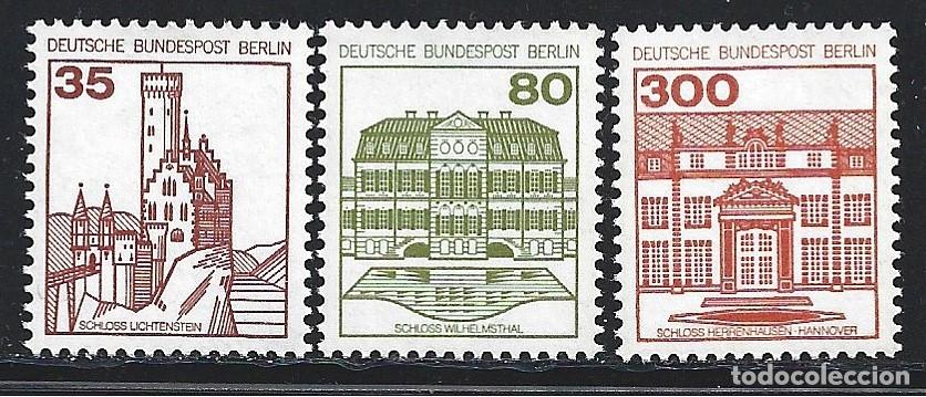 Sellos: BERLIN 632/34** - A&Ntilde;O 1982 - CASTILLOS - Foto 1