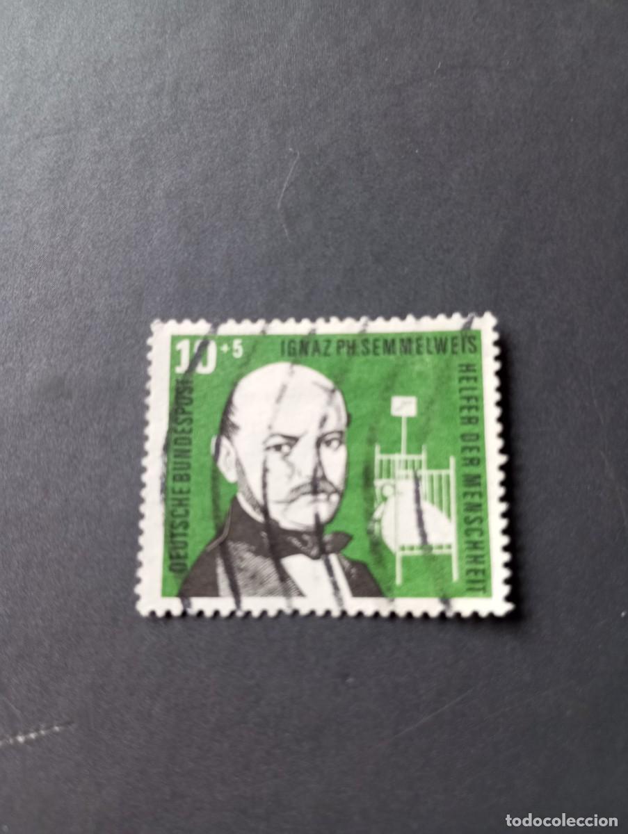 Stamps: ALEMANIA, REP&Uacute;BLICA FEDERAL,RFA, 1956, BENEFACTORES DE LA HUMANIDAD, YT 120