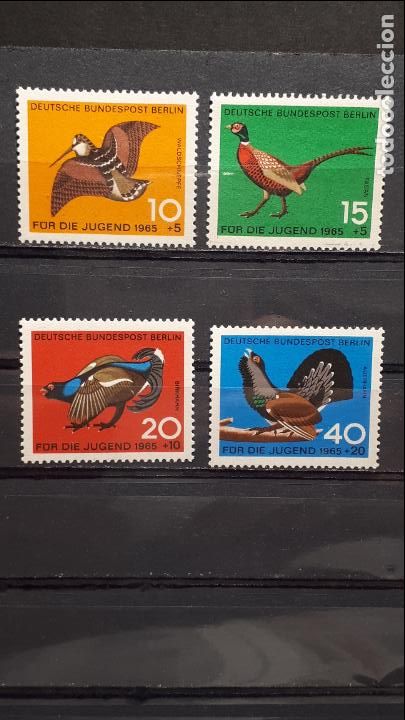Sellos: BERLIN **. A&Ntilde;O 1965. YVERT 226/9 - Foto 1