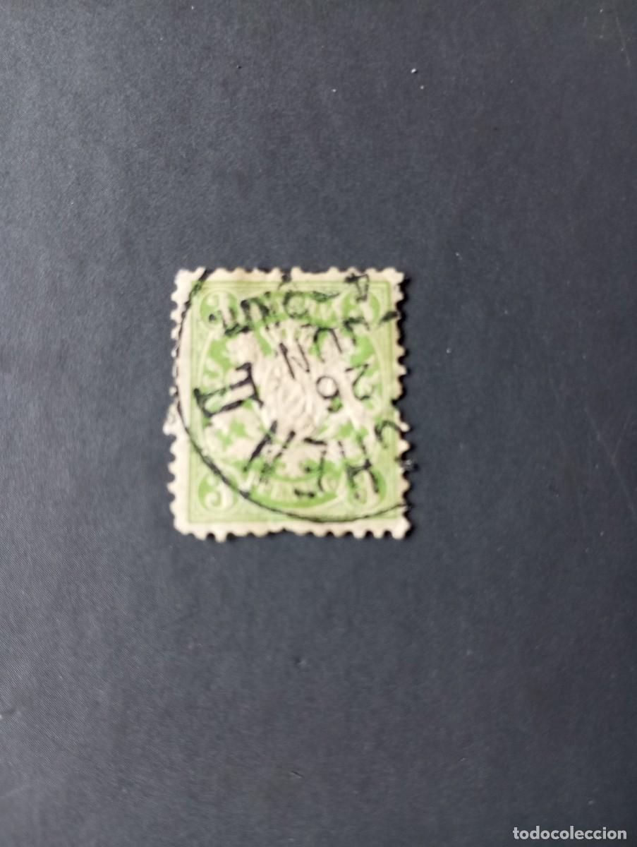 Francobolli: ALEMANIA,BAVIERA 1888, ESCUDO, YT 59