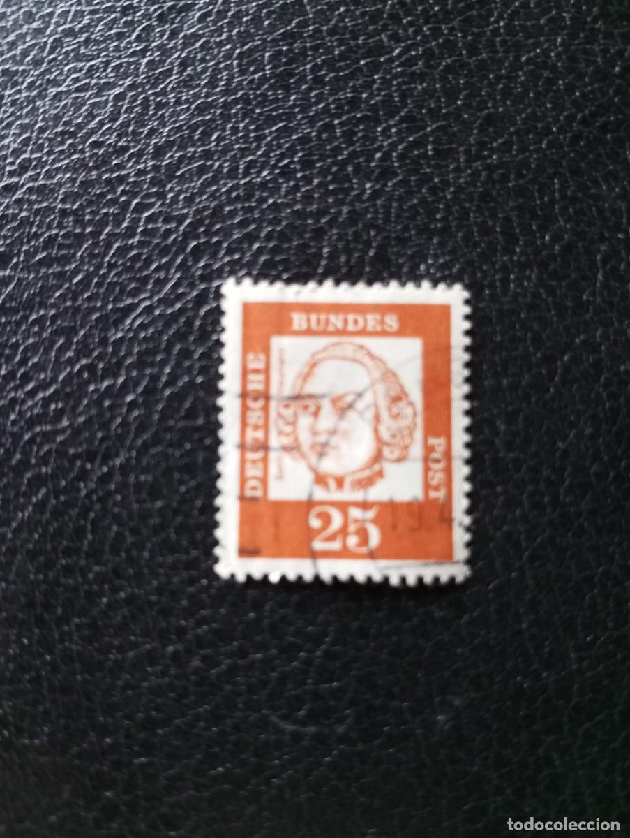 Sellos: ALEMANIA,REP&Uacute;BLICA FEDERAL, RFA, 1961, JOHAN B.NEUMANN, YT 226