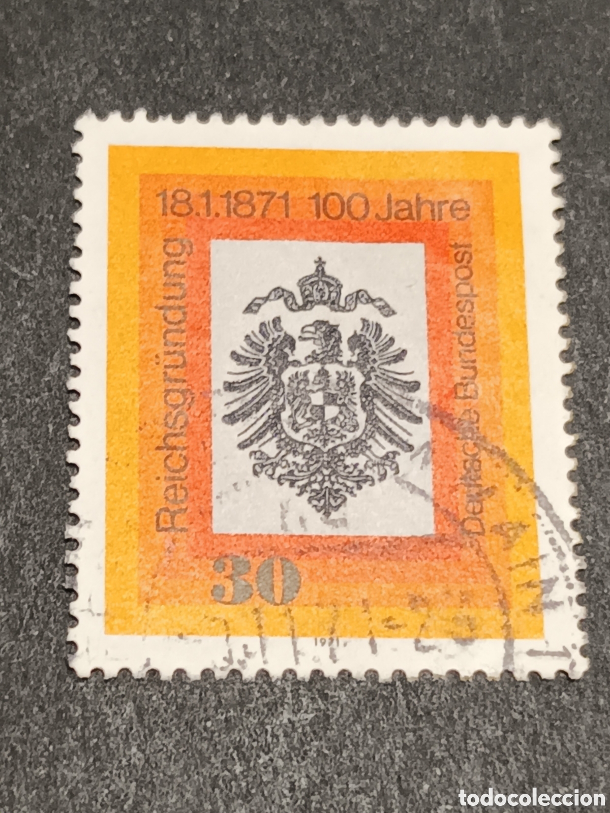 Sellos: ALEMANIA RF. 1971. USADO. COMPLETA. - Foto 1