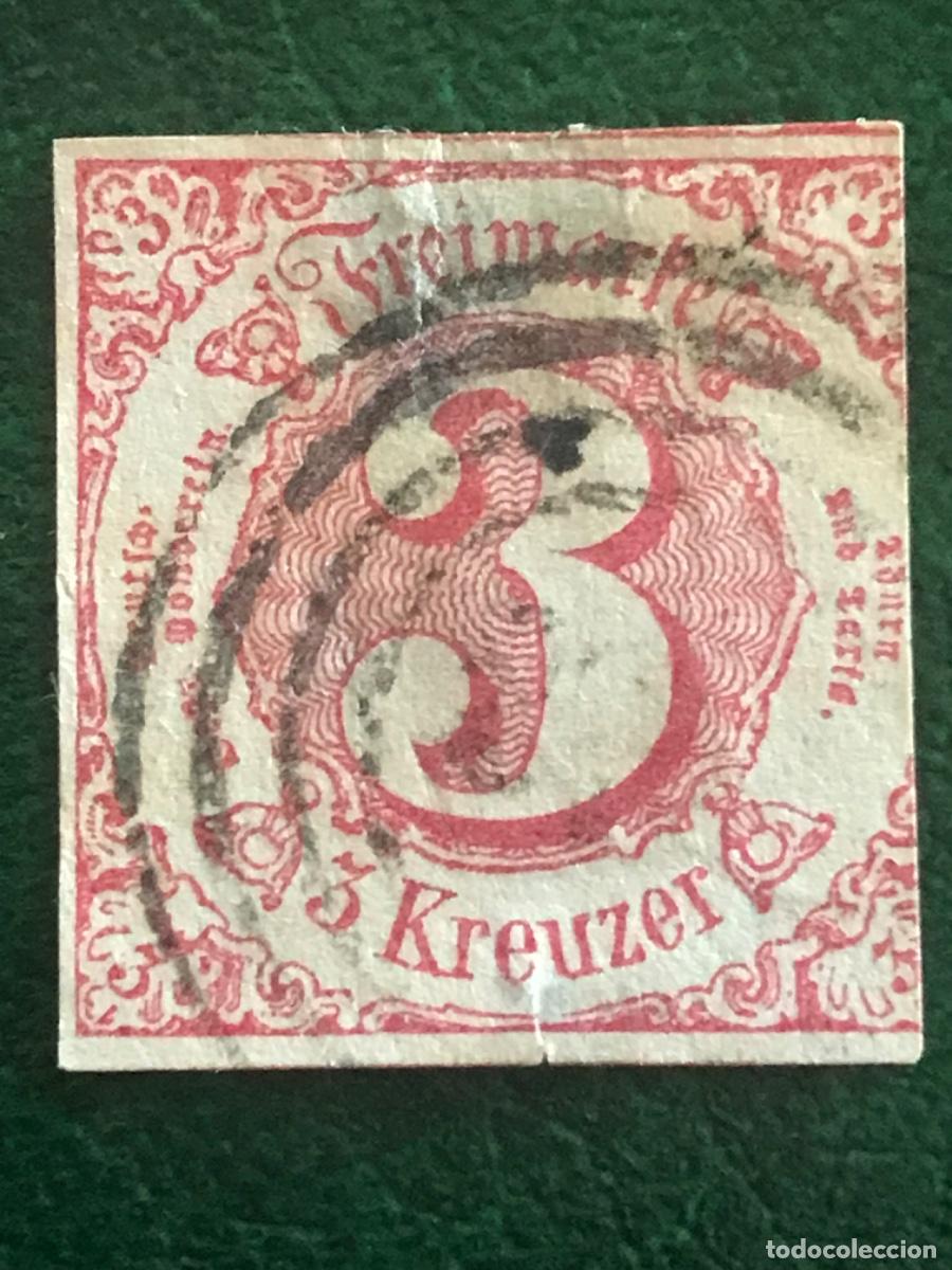 Sellos: 1862 Alemania Turn y Takcis