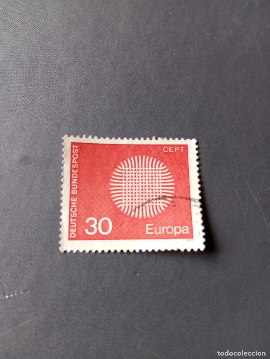 Briefmarken: ALEMANIA, REP&Uacute;BLICA FEDERAL, RFA ,1970, EUROPA ,YT 484