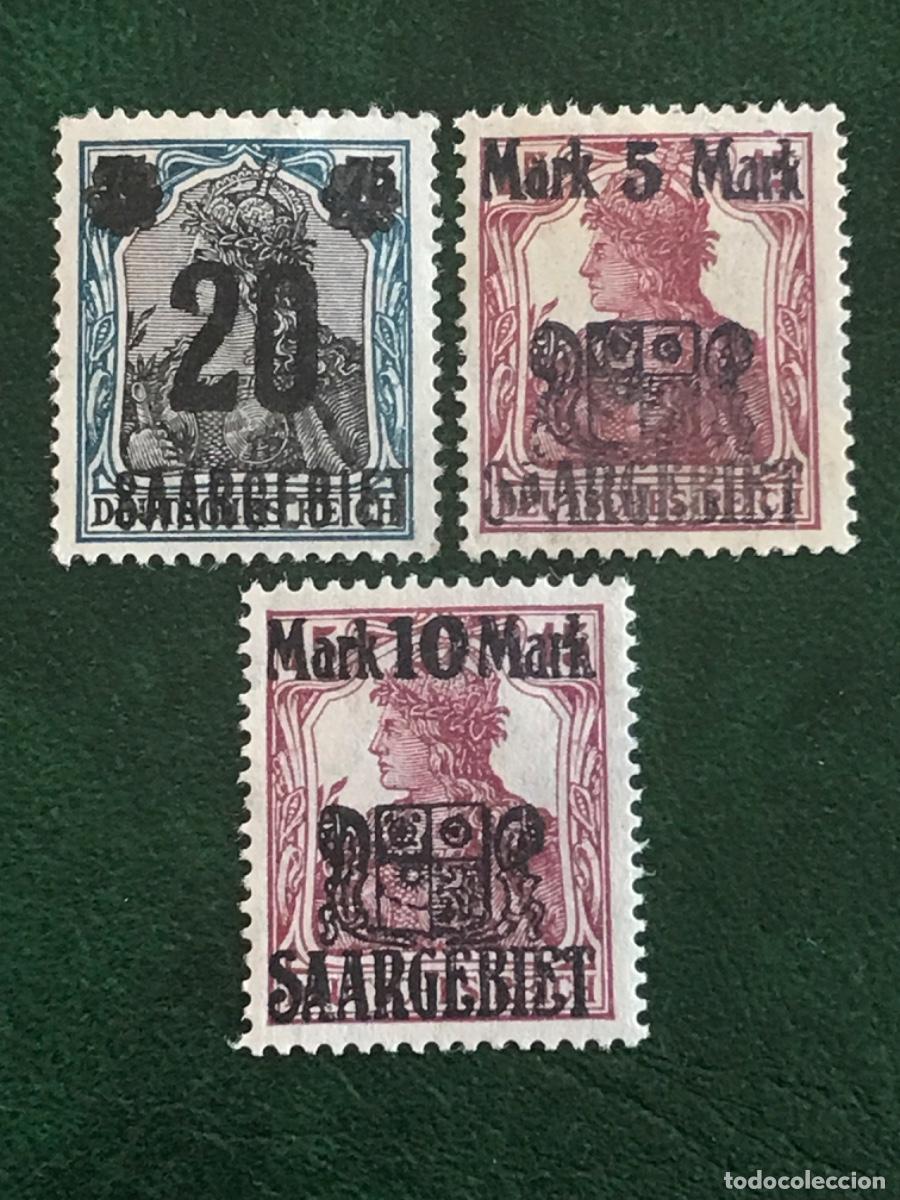 Sellos: 1921 Saar - Foto 1