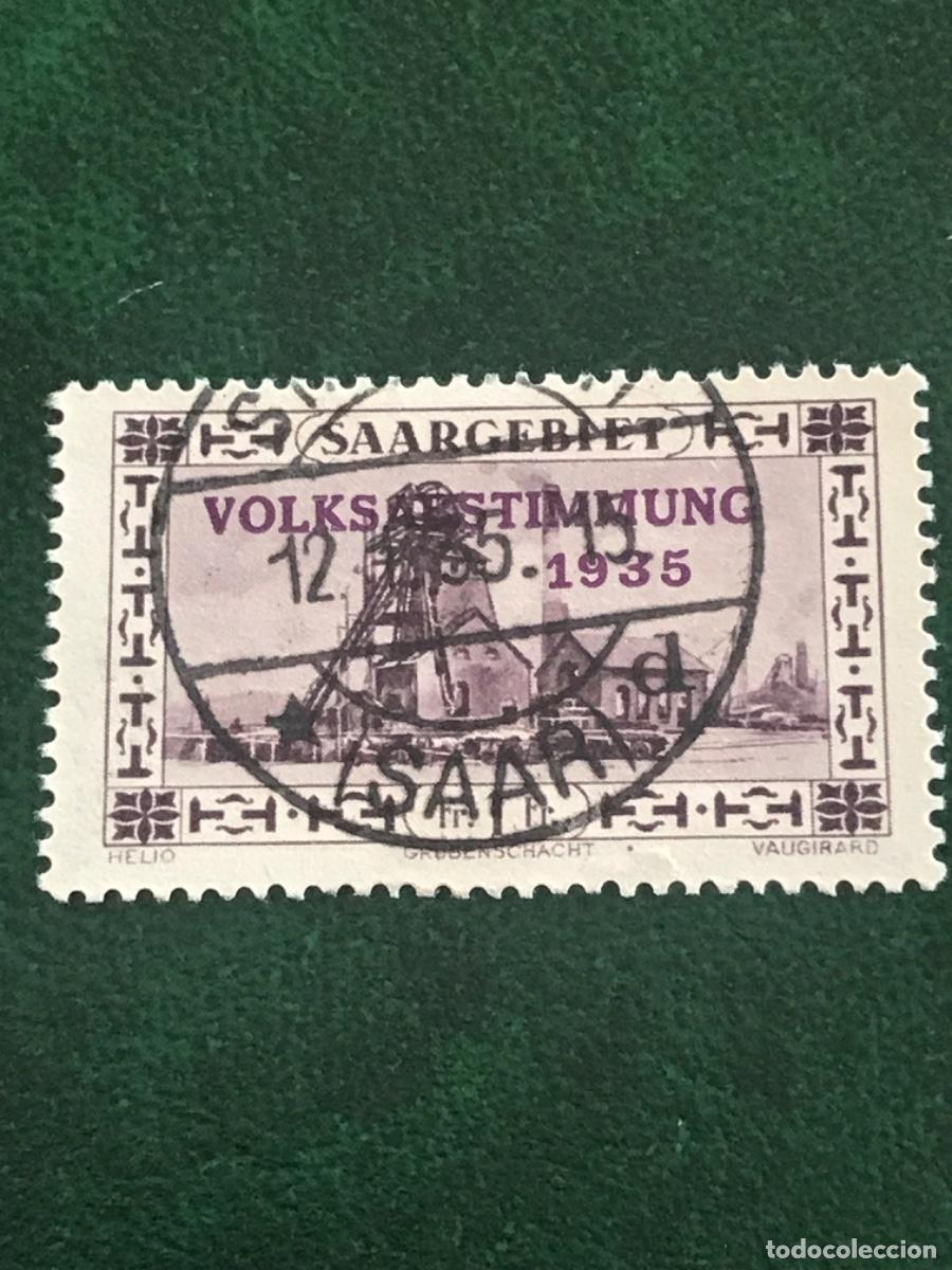 Sellos: 1934 Saar