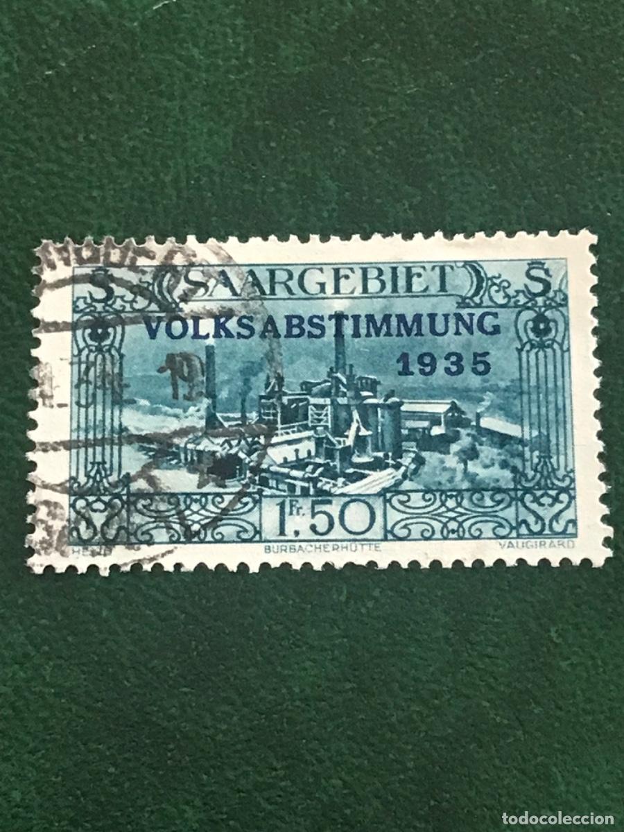 Sellos: 1934 Saar