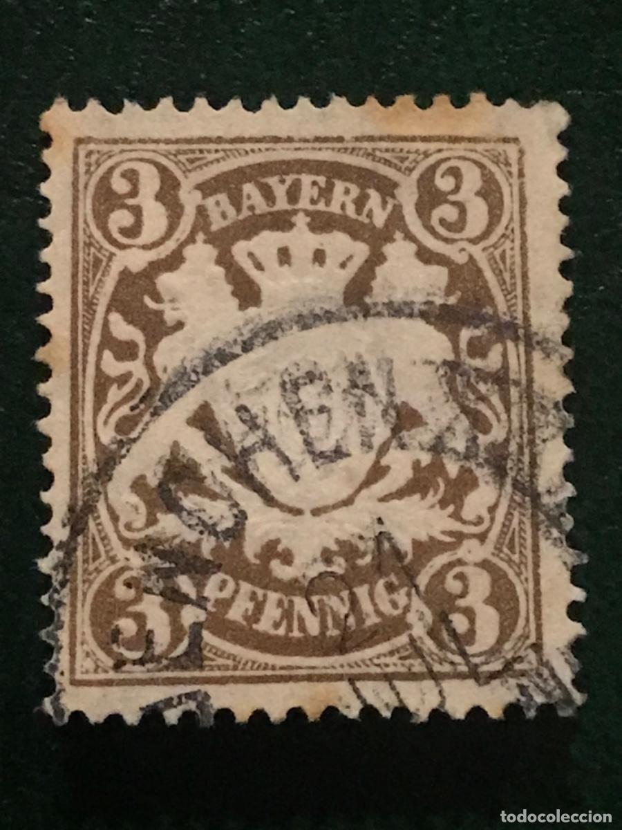Sellos: 1888-1900 Baviera Alemania - Foto 1