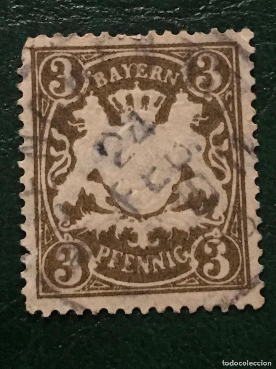 Sellos: 1888-1900 Baviera Alemania - Foto 1