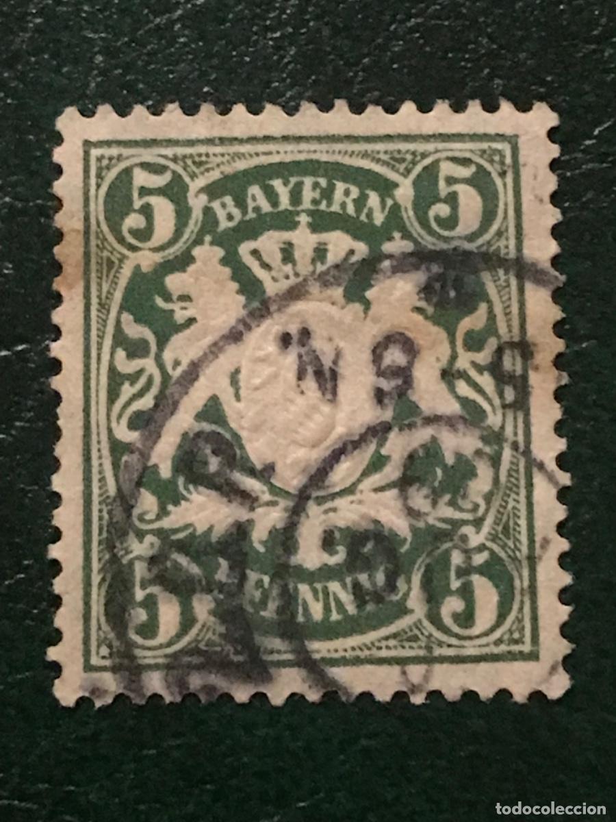 Sellos: 1888-1900 Baviera Alemania - Foto 1