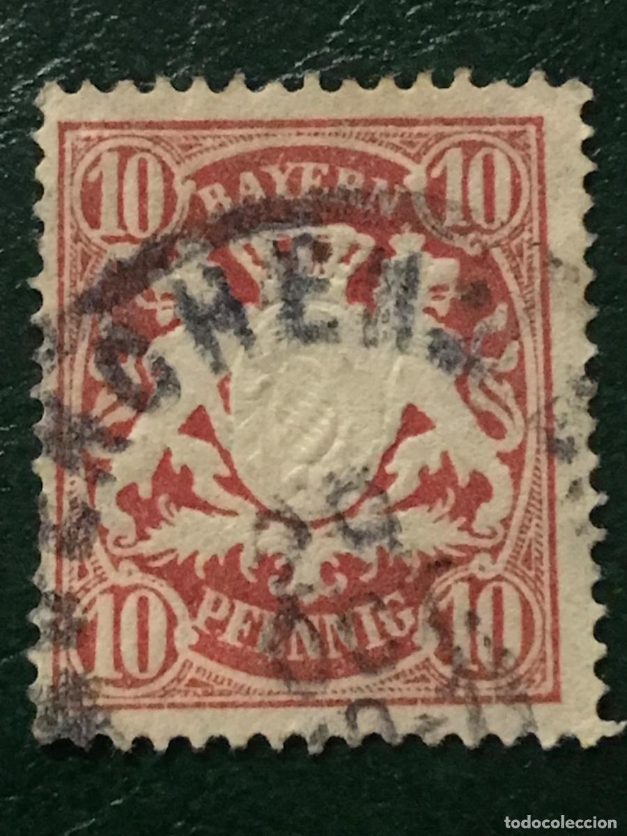 Sellos: 1888-1900 Baviera Alemania - Foto 1