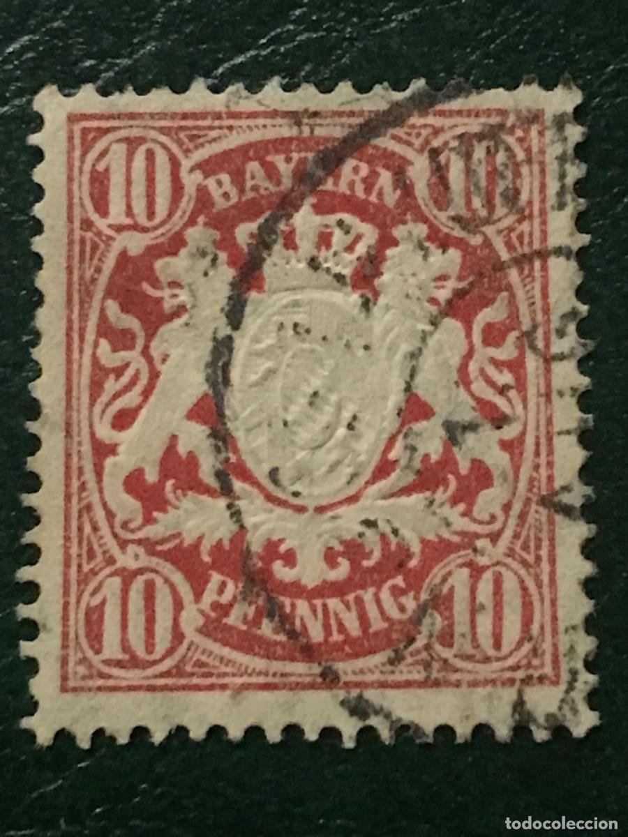 Sellos: 1888-1900 Baviera Alemania - Foto 1