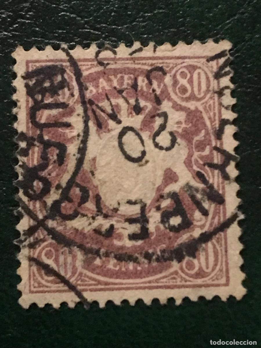 Sellos: 1888-1900 Baviera Alemania - Foto 1