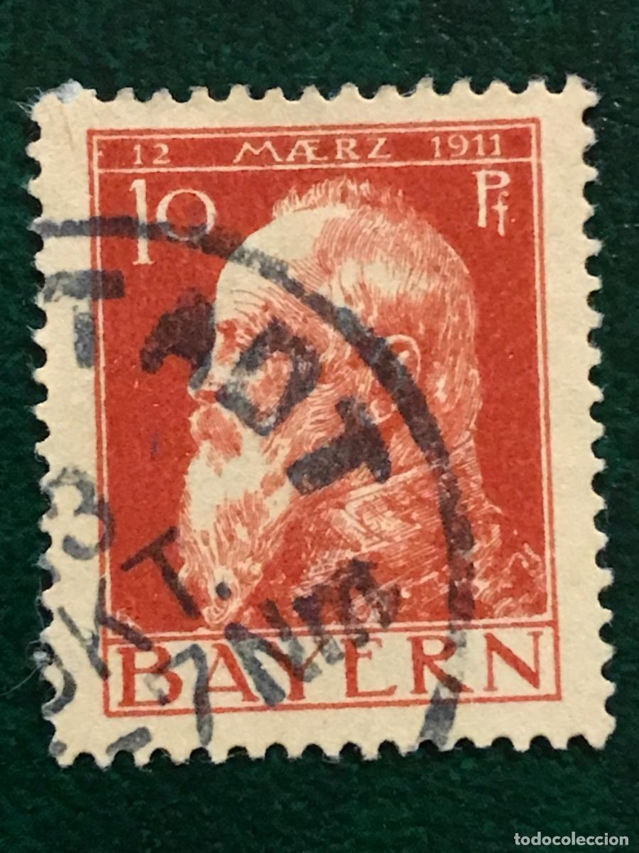 Sellos: 1911 Baviera Alemania - Foto 1