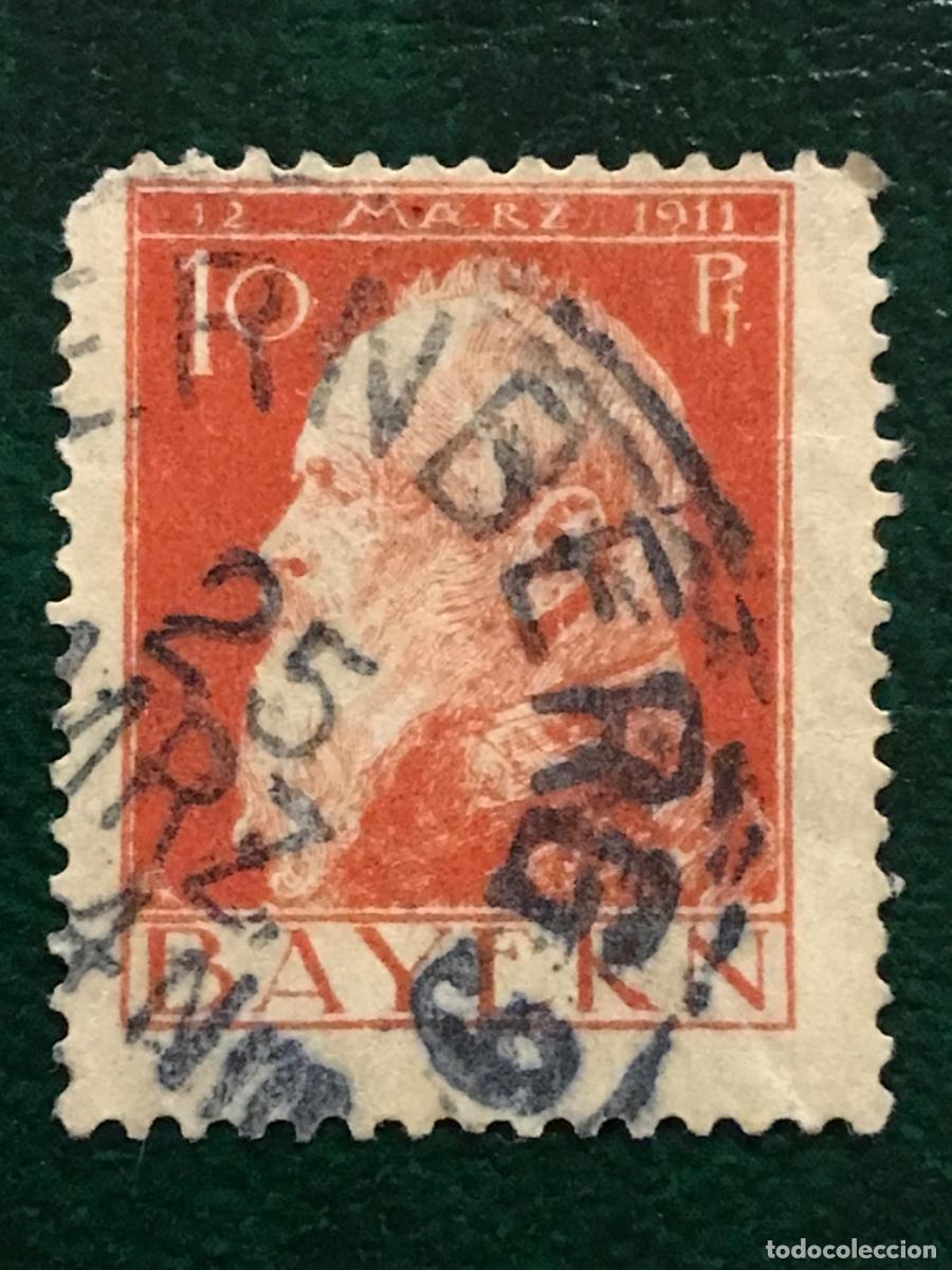 Sellos: 1911 Baviera Alemania - Foto 1