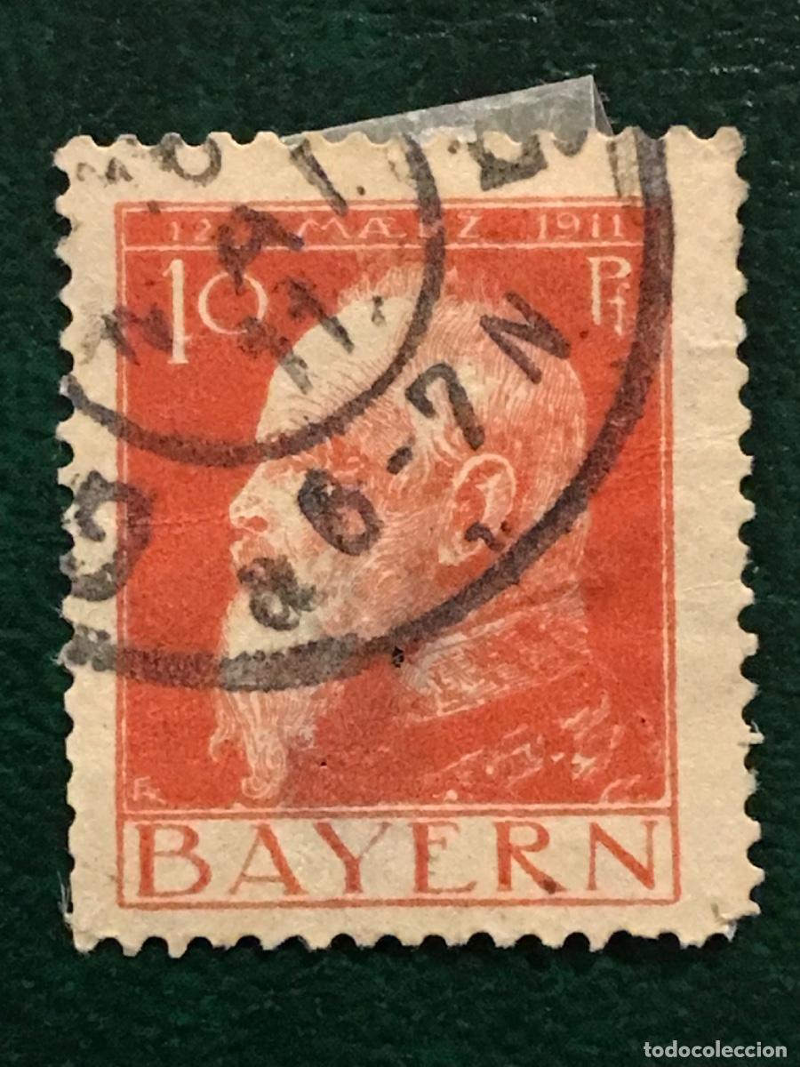 Sellos: 1911 Baviera Alemania - Foto 1