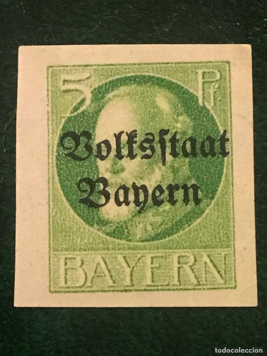 Sellos: 1919-1920 Baviera Alemania - Foto 1