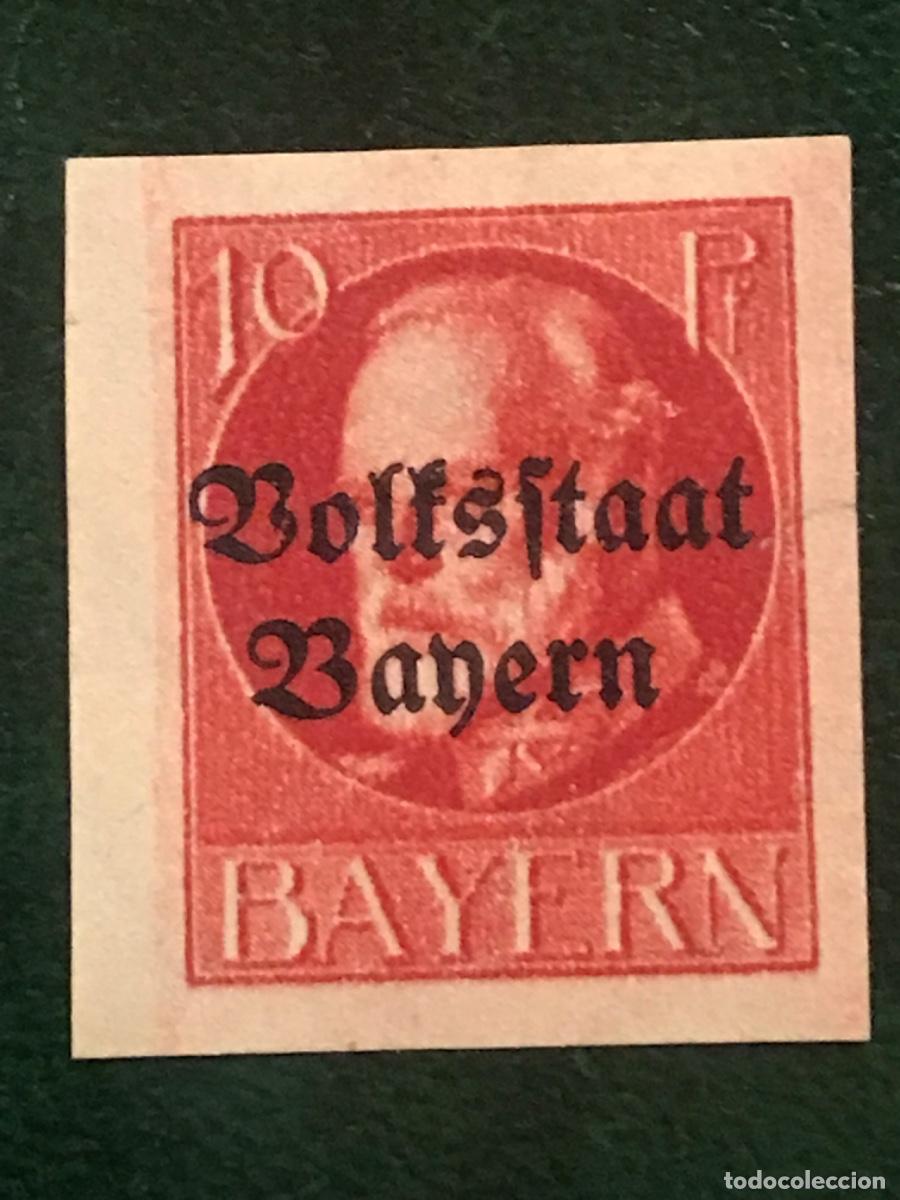 Sellos: 1919-1920 Baviera Alemania - Foto 1